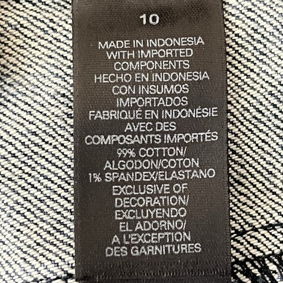 Axcess Women's Blue Denim Jeans Size 10 Boot Cut Mid Rise Stretch - Picture 7 of 13